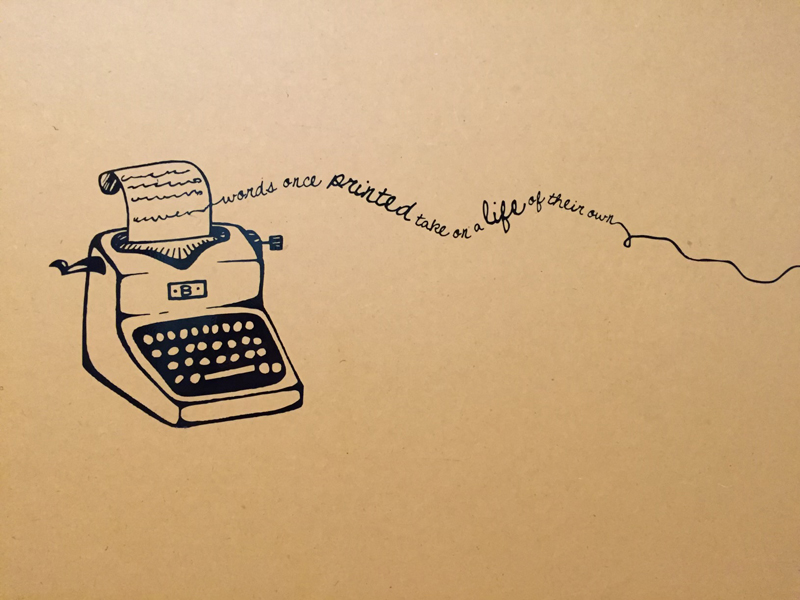 typewriter image